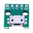 thumbnail image 3 of Adaptadores MICRO USB a DIP FLhrweasw conectores de 5 pines convertidor PCB tipo B Pinboard, 3 of 9