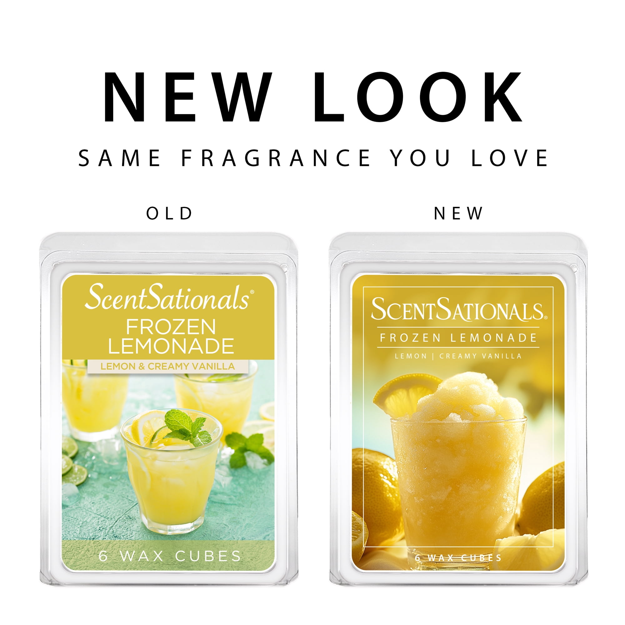 (2 pack) Frozen Lemonade Scented Wax Melts, ScentSationals, 2.5 oz