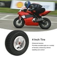 thumbnail image 3 of Tire Replacement, Anti Aging Explosion Proof 4 Inch Tire Outstanding Grip  for Mini Motorcycles, 3 of 7