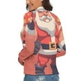 thumbnail image 3 of Strong Santa Women's Turtleneck Sweater Long Sleeve Ribbed Fitted Turtle Neck Casual Fall Winter Collection Top 2XL, 3 of 4