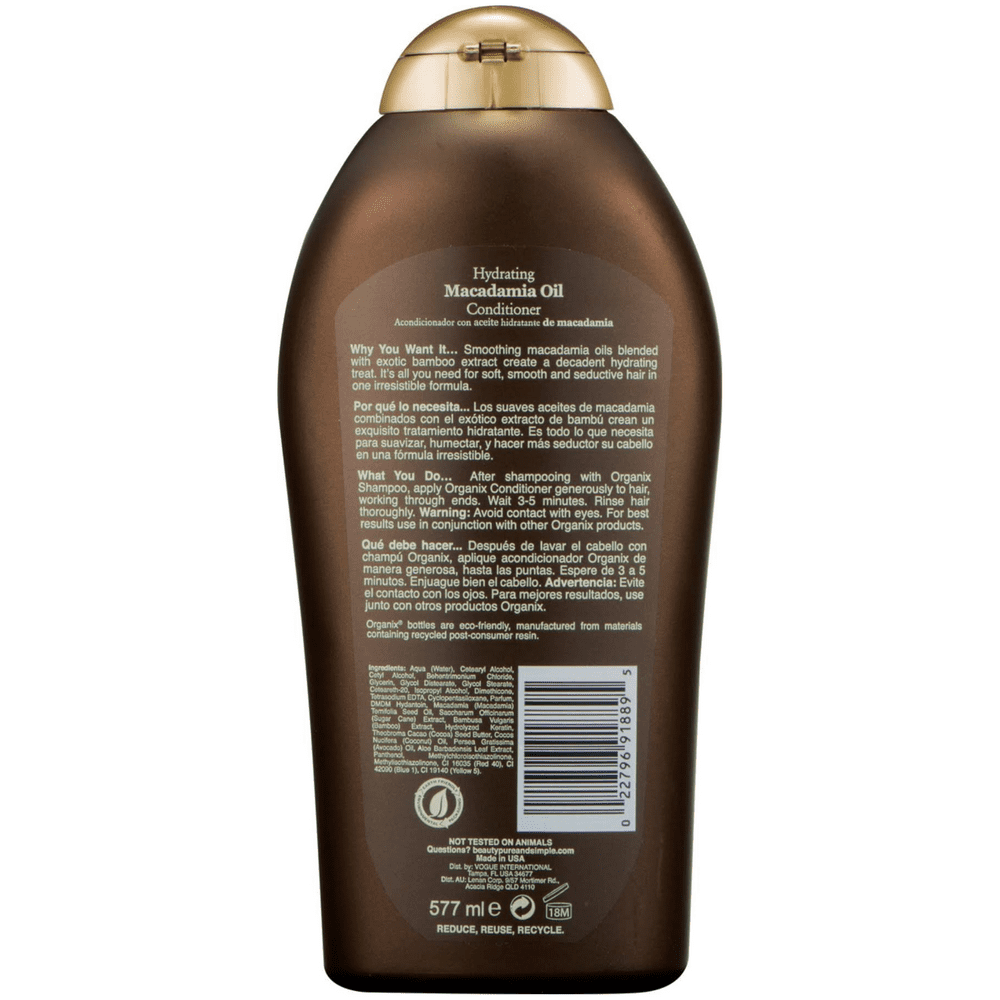 Stalwart Macadamia Oil Conditioner – 400 Ml, Intensive Pflege Für Alle Haartypen