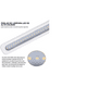 thumbnail image 4 of Lampara de lectura recargable Malubero Led ajustable Aluminio Malu475, 4 of 5