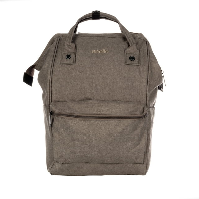 Mochila Backpack Bolsa de Viaje Anello Gris Matte