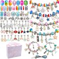 thumbnail image 1 of Kit para hacer pulseras con abalorios DIY Sincero Cristal colorido 127 Uds, 1 of 6