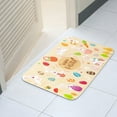 thumbnail image 4 of Alfombrillas de Cocina para Piso, Flanela de Conejo de Pascua Puerta Antideslizante Y Alfombra de Cocina, 40x60cm, Alfombrilla de Piso de Fibra de Poliéster Suave para Interiores, Alfombrillas de Puer, 4 of 5