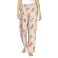 thumbnail image 2 of Goofa Strawberries Printed Soft Pajama Pants for Women, Wide Leg Comfy Casual Lounge Yoga Pants-XX-Large, 2 of 9