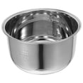 thumbnail image 1 of BRIGHTFUFU Olla interior arrocera de acero inoxidable con revestimiento cero Olla interior universal compatible con varias marcas Calentamiento más rápido y distribución uniforme del calor 3L, 1 of 7