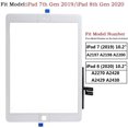 thumbnail image 1 of Zentop Touch Screen Digitizer for White iPad 7th 8th Generation 10.2 Inch, 1 of 4