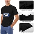 thumbnail image 6 of Spain Vox Hip Men's Cotton Short Sleeve HD Print Tee for Casual T-Shirt Crew Neck Top Black M, 6 of 7