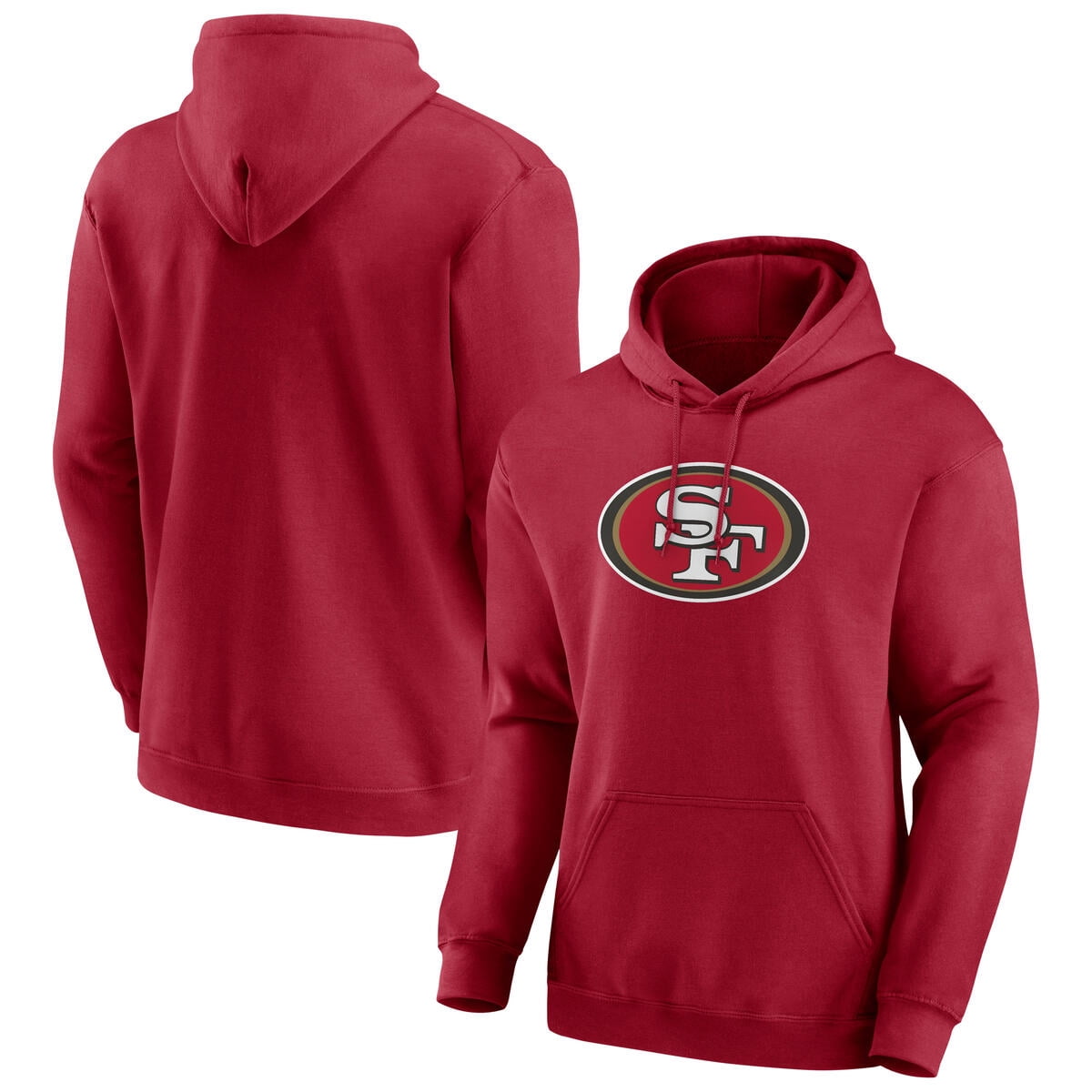 NFL San Francisco 49ers Men's Team Logo Hoodie – All 32 Teams Available