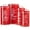 Red, variant on Red Canisters for Kitchen Counter, Airtight Kitchen Canisters for Countertop, Flour and Sugar Containers, Tea Coffee Sugar Canister Set, Red Kitchen Decor and Accessories, Set of 4
