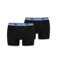 thumbnail image 2 of HEAD Calzoncillos de Hombre, Paquete de 6 - Básico, Slgodón elástico, liso Negro/Azul XL (X-Large), 2 of 3