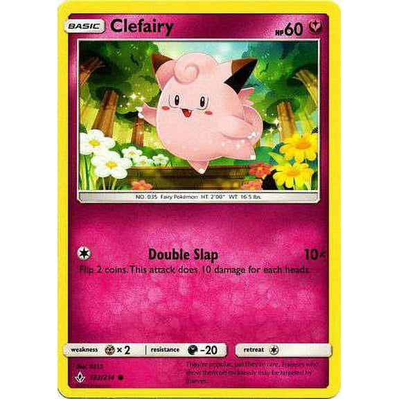 Pokemon Unbroken Bonds Clefairy #132