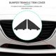 thumbnail image 2 of Car Front Bumper Triangle Trim Cover Cap For Mazda 3 Axela 2014-2016 Bhn1-50-101 Bhn1-50-102, 2 of 5