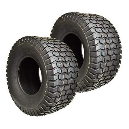 Two New 18x8.50-8 Lawn Tractor Tires 18x850-8 Turf Tires Tubeless Lawn Mower Tires