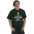 thumbnail image 4 of Fathers Day Looks Like Awesome Dad Men's Graphic T Shirt Tees Brisco Brands S, 4 of 6