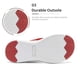 thumbnail image 4 of Sandalia DREAM PAIRS BREEZE-2 Roja Talla 9 con Soporte para el Arco, 4 of 6