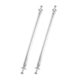 thumbnail image 1 of Soporte Varilla Divisor Para-golpes Delantero 2uds Unique Bargains Tono Plata 200mm, 1 of 1