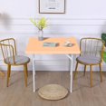 thumbnail image 3 of HSHDLDF JISEN Housse de Dessus de Table Carrée 34x34 Pouces E-Champagne Spandex Ajustée Extensible Nappe, 3 of 6