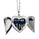 thumbnail image 1 of Número de matrícula Usa American Auto Alas de ángel collar colgante regalo de moda Unbranded M, 1 of 3