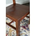 thumbnail image 2 of Linon Titian Solid Pine Wood Dining Chair in Tobacco Brown, 2 of 13