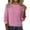 Pink, variant on Wutalume Women's Fashion Long Sleeve Solid Color Round Neck Thickened Oversized Slouchy Knitted Pullover Sweater, Cozy Winter Warm Casual Loose Fit Tops for Daily Wear,Black L