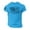Sky Blue, variant on Distressed American Flag Men Printing T Shirt – USA