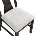 thumbnail image 5 of New Classic Furniture Chestnut Ridge Wood Dining Chair in Brown (Set of 2), 5 of 9