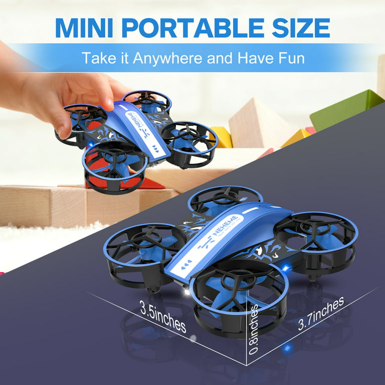 NEHEME NH330 Drone for Kids and Beginner, Mini Drone with Auto Hover,  Headless Mode, 3D Flip and Throw to Go, Kids Toys Gift RC Quadcopter with