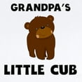 thumbnail image 2 of CafePress - Grandpas Little Cub Body Suit - Baby Light Bodysuit, Size Newborn - 24 Months, 2 of 4