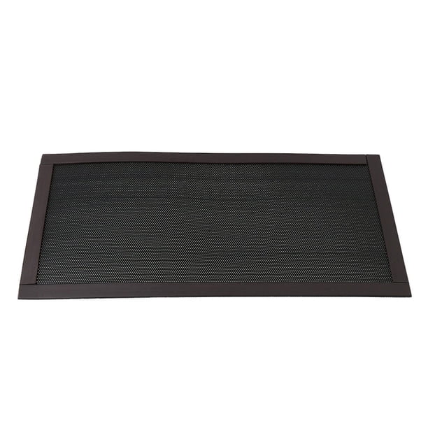 Filtro magnético negro de 12 x 24 cm, malla a prueba de polvo para productos electrónicos