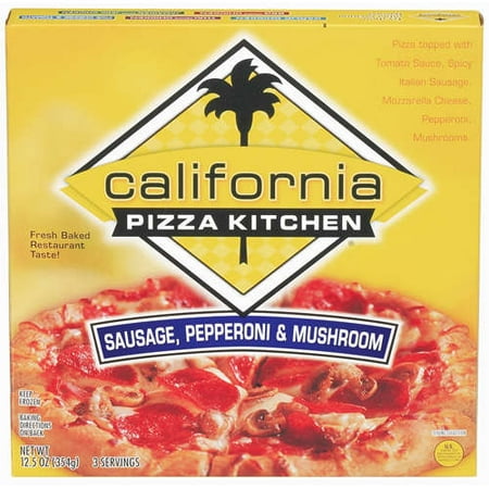 California Pizza Kitchen: Sausage Pepperoni & Mushroom Pizza, 12.5 oz