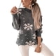 thumbnail image 1 of Suéter Jersey básico para mujer, manga larga, patrón de copos de nieve, traje de vacaciones (gris XL) Ygjytge Gris T XL para Mujer, 1 of 1