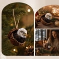 thumbnail image 5 of Acrylic Xmas Pendant Ornament, Christmas Decorations Indoor Outdoor Party Room Home Decor Accents, Hanging Tree Decor for Xmas Tree, Window, Mantel Display, 5 of 7