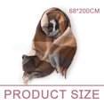 thumbnail image 4 of Bufanda para mujer manta larga a cuadros suave y lujosa sensación de cachemira unisex para hombres y mujeres bufanda de invierno, 4 of 5