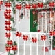 thumbnail image 1 of Hogar y cocina, Decoración del hogar, Decoración navideña, Lazos pequeños de cáñamo artificial para Navidad, cascabeles, cajas de regalo para árboles de Navidad, lazos de decoración navideña, corbata, 1 of 6