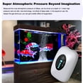 thumbnail image 4 of Ametoys Aquarium Air Pump USB Rechargeable Oxygen Pump Fish  Bubbler High Capacity 4800mAh Battery Quiet Operation Durable and Portable Design Automatic Start-up Ideal for Indoor and Use, 4 of 7