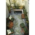 thumbnail image 2 of Couristan Dolce Bamboo Forest Indoor/Outdoor Area Rug, 2'3" x 7'10" Runner, Frost, 2 of 3
