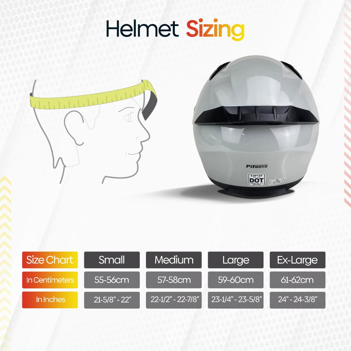PITMOTO Open-Face Motorcycle Helmet. DOT, Model PM-768-Gray-X-Large