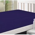 thumbnail image 2 of Twin Extra Long Fitted Sheet Only - Soft & Comfy 100% Cotton- By Crescent Bedding (Twin XL, Purple), 2 of 6