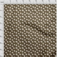 thumbnail image 4 of oneOone Rayon Brown Fabric Kids Cradle Sewing Craft Projects Fabric Prints By Yard 56 Inch Wide, 4 of 5