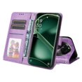 thumbnail image 2 of Funda tipo cartera GANGXUN para OPPO Find X6 , diseño girasol, cuero PU, soporte, cierre magnético, tarjetero, 2 of 5