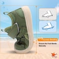 thumbnail image 4 of Barerun Toddler Boys Girls Non-slip Breathable Sandals Kids Wide Summer Water Shoes Indoor Outdoor, 4 of 8
