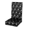 thumbnail image 1 of GUOOL Removable Elastic Dining Chair Slipcover Home Decorative Cover Wedding Banquet Decor Black, 1 of 7
