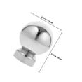thumbnail image 2 of BALAHAPY Accesorio Decorativo De Bola Para Poste De En Inoxidable Plateado, 2 of 8