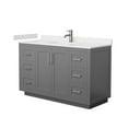 thumbnail image 4 of Wyndham Collection WCF292954SBBWCUNSMXX Miranda 54" Free Standing Single Basin Vanity Set, 4 of 7