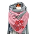 thumbnail image 4 of Esta bufanda cálida, gruesa y sencilla es una bufanda estampada navideña de moda con buena mano de obra., 4 of 6
