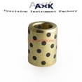 thumbnail image 1 of Rolamentos 10pcs 6x12x19 Mm Juego de cobre de grafito lineal Cojinete Buje Aceite Autolubricante Jdb Envío gratis Lm6uu Lm6 6mm LingWen 8390605727665, 1 of 1