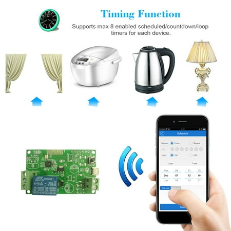 Ewelink Dc5v Usb5v Wifi Switch Wireless Relay Module Smart Home