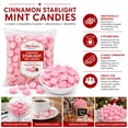 thumbnail image 2 of Michele's Pantry Cinnamon Starlight Mints 2 lb Bag Individually Wrapped Hard Candy Kosher, 2 of 10